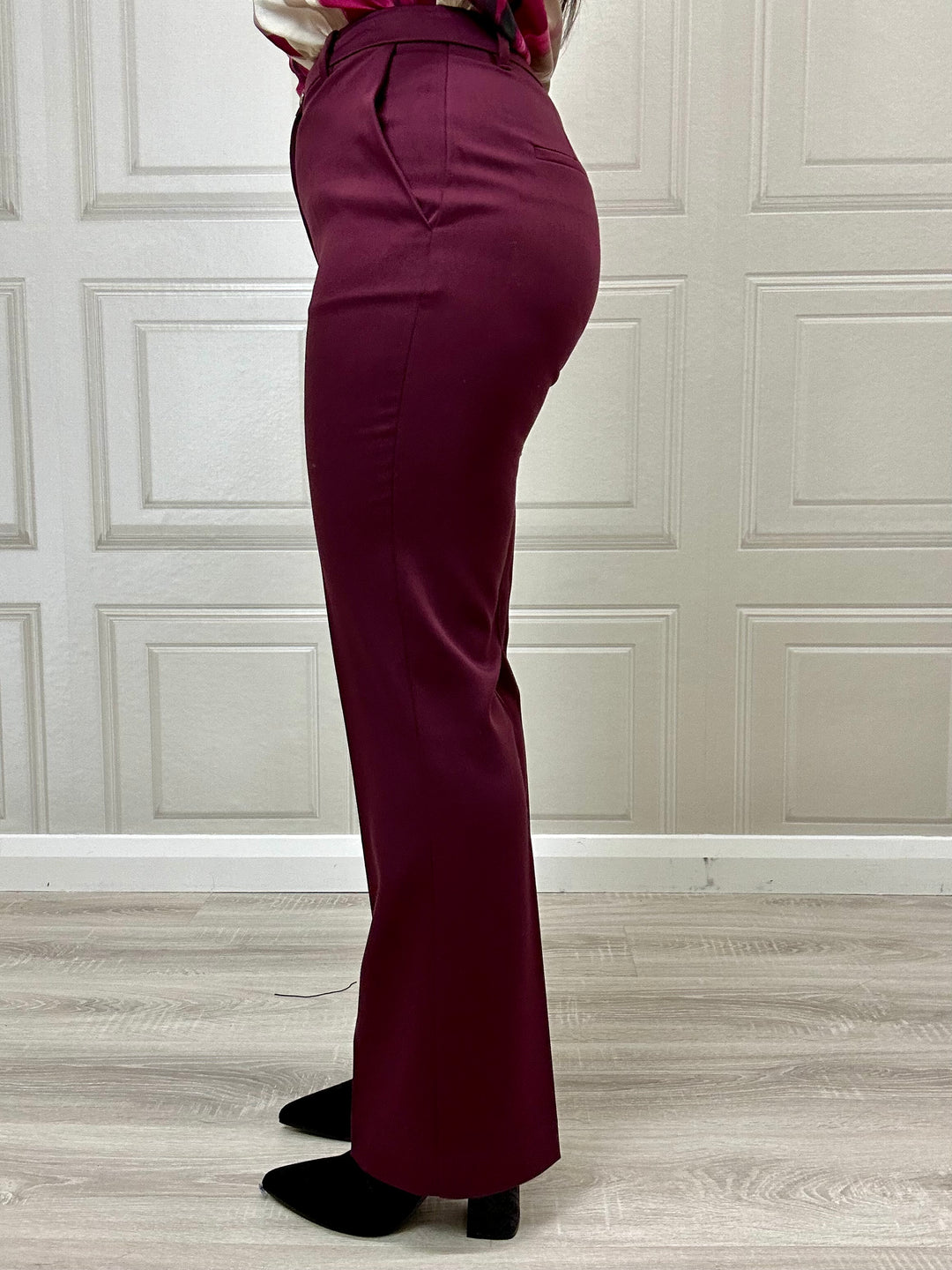 Guess Zoe Cavalry Plum Trousers