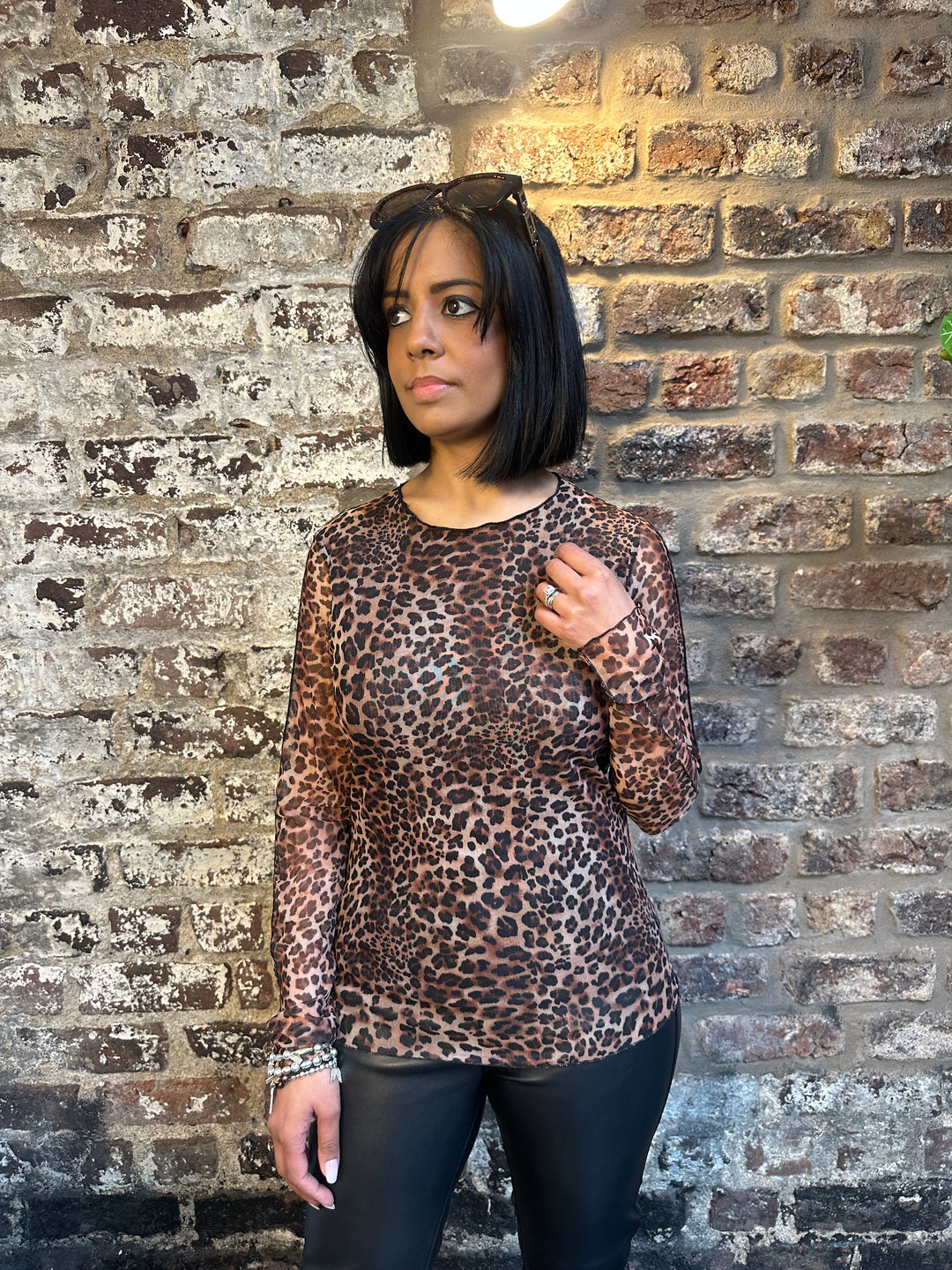 Fluresk Lawrence Leopard Top