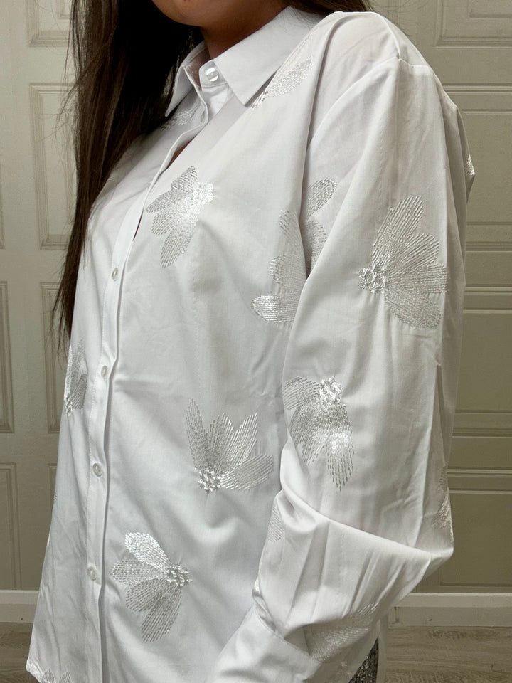 Kaffe KAelsa Optical White Shirt