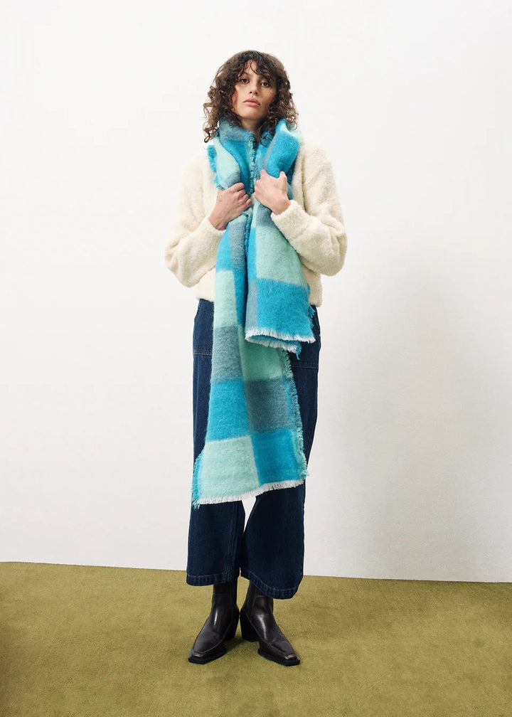 Frnch Winnie Blue/Turquoise Scarf