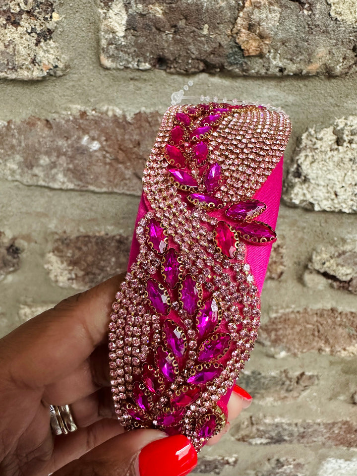 Jenny Glow Pink Diamond Headband