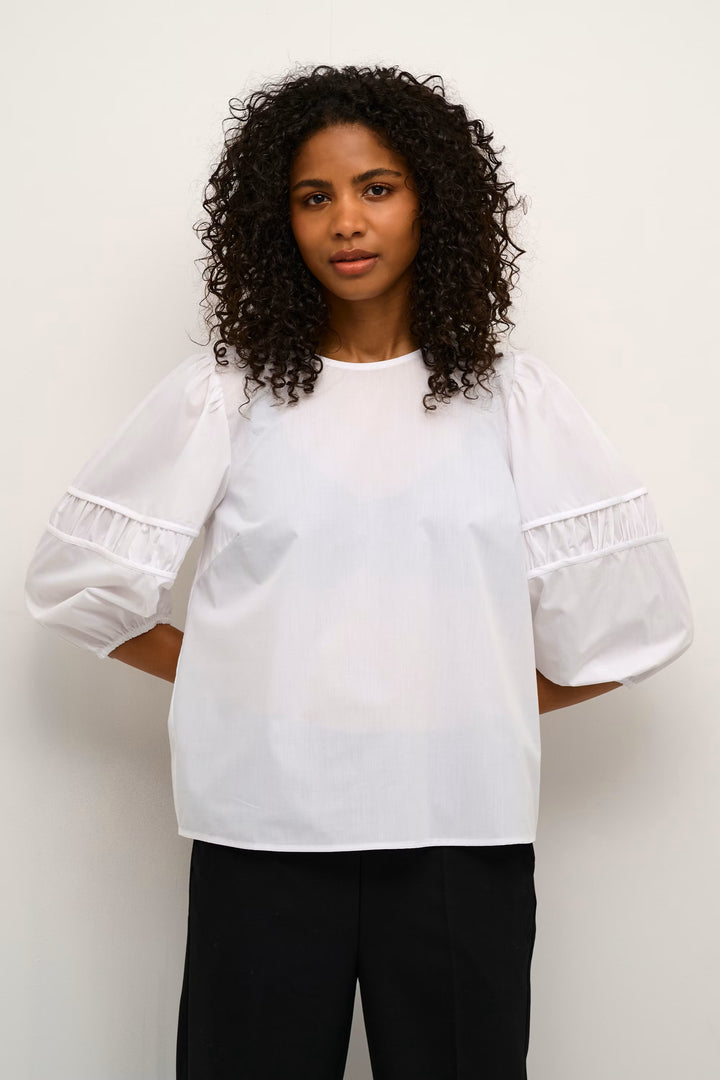 Kaffe KAemma Optical White Shirt