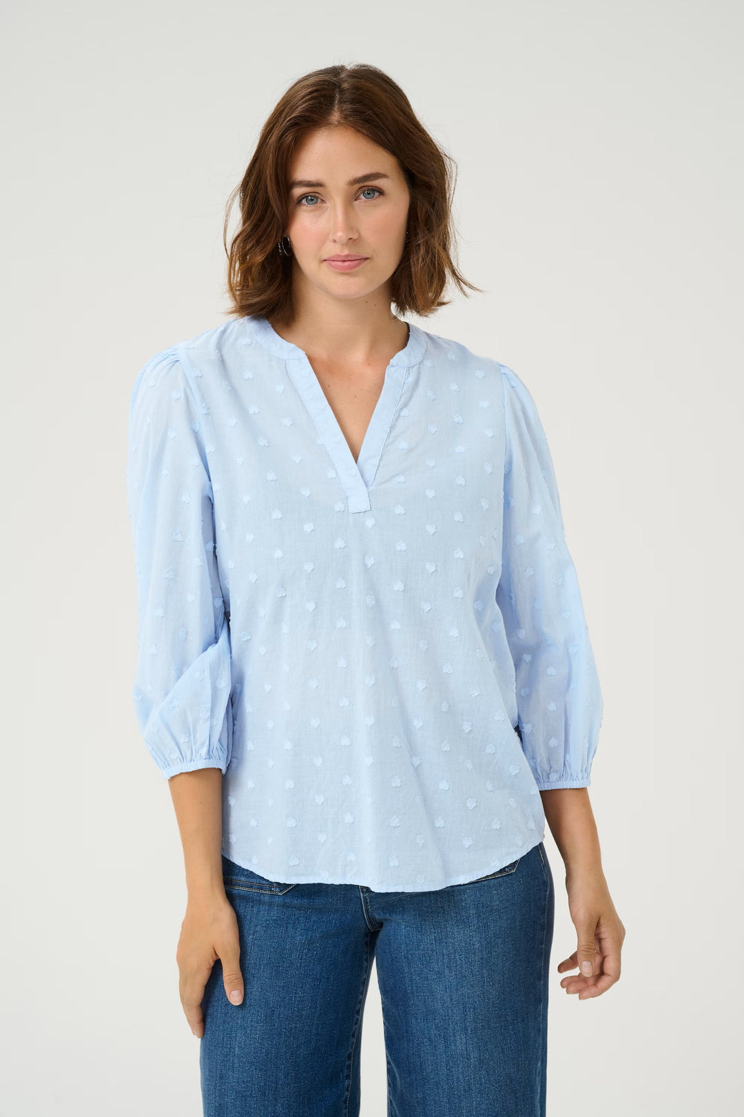 Kaffe KAjollia Soft Chambray Blouse