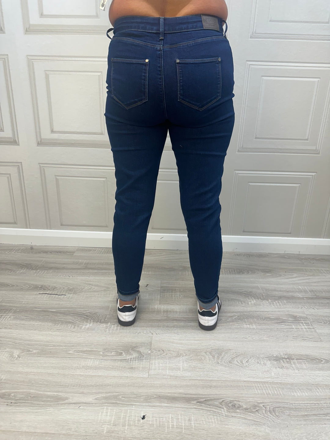 Pinns 407T Mid Blue Denim Jeans