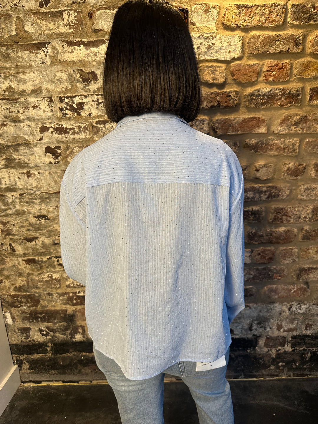 Fluresk Peony Ice Blue Blouse