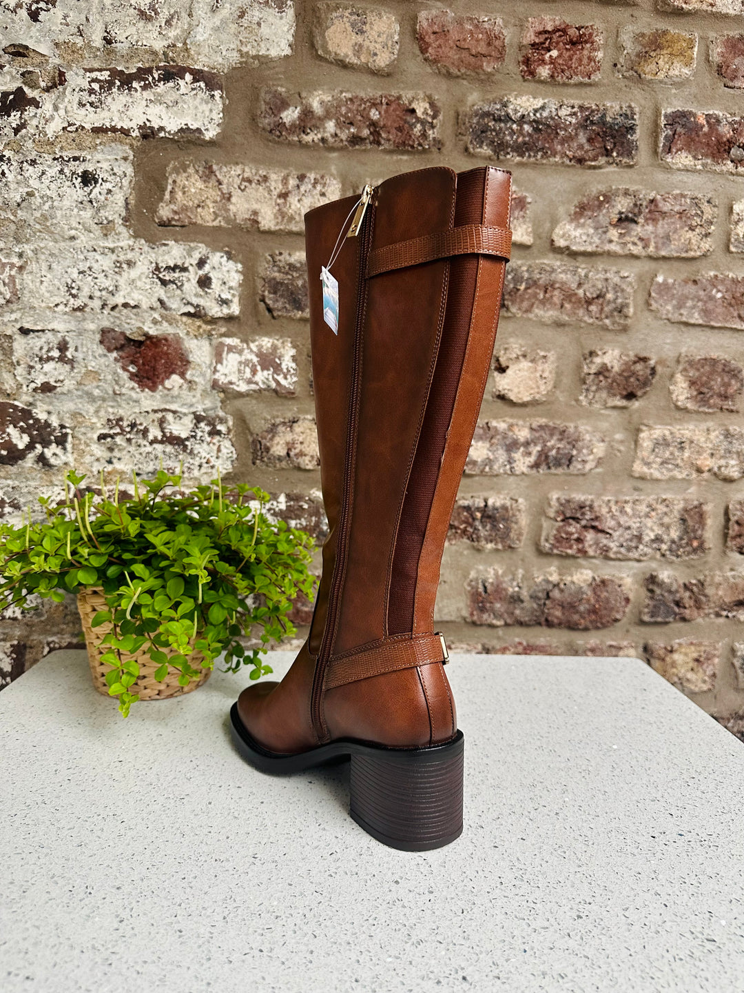 Patrizio Como Villandry Tan Long Boot