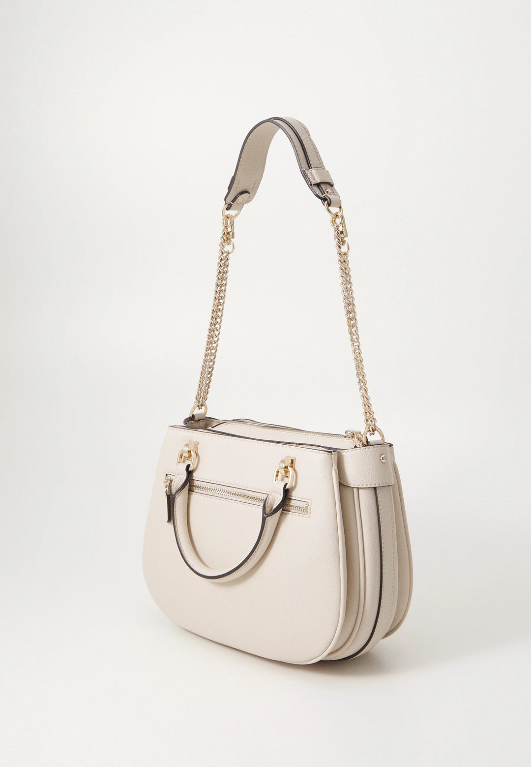 Guess Fedora Bone Shoulder Satchel