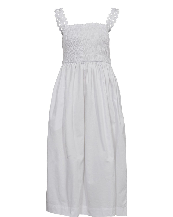 Numph Nufia Bright White Dress