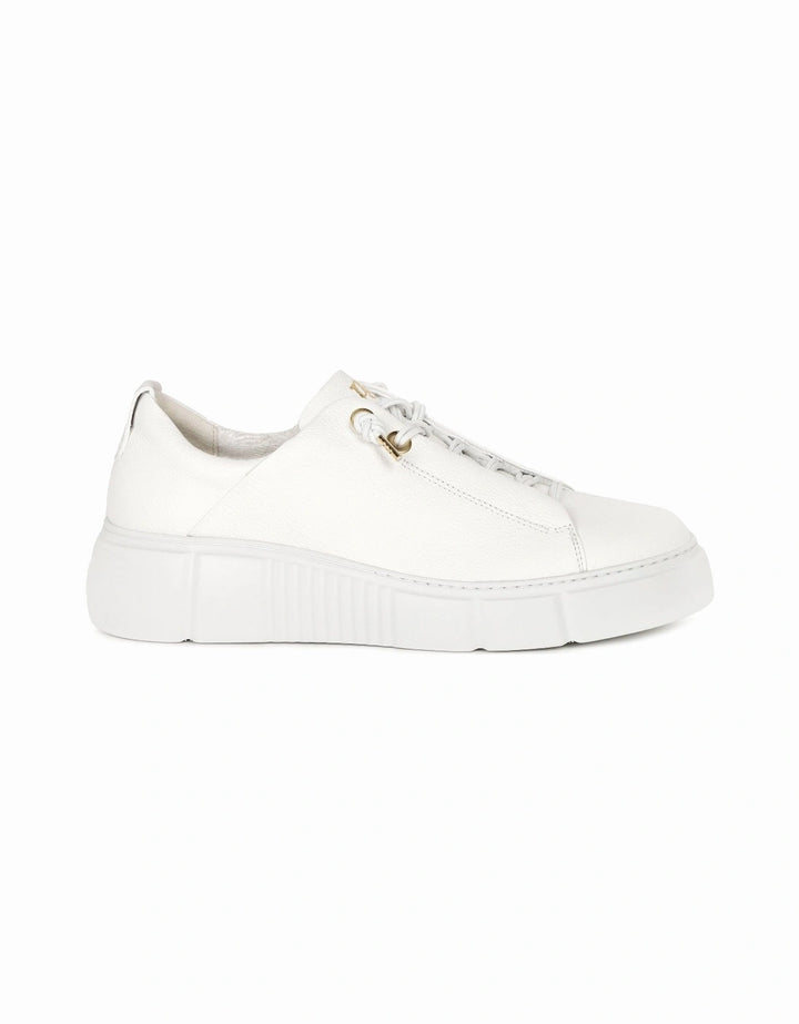 Paul Green Maincalf White Platform Runner