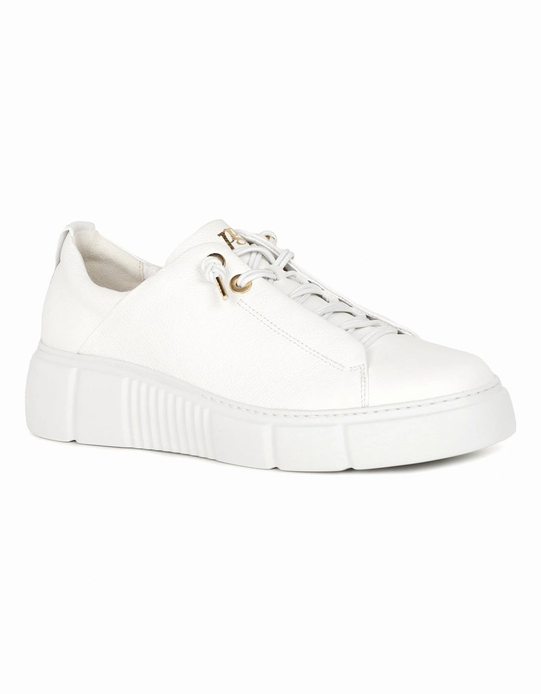 Paul Green Maincalf White Platform Runner