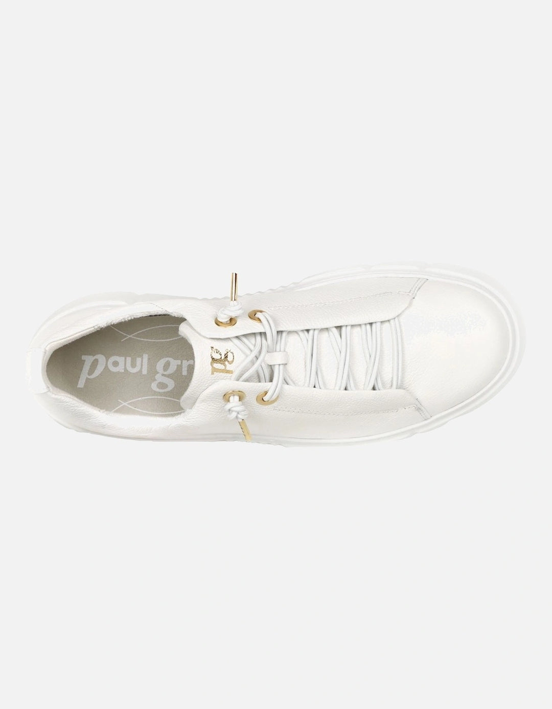 Paul Green Maincalf White Platform Runner