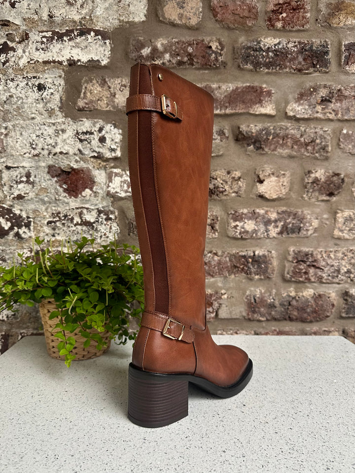 Patrizio Como Villandry Tan Long Boot