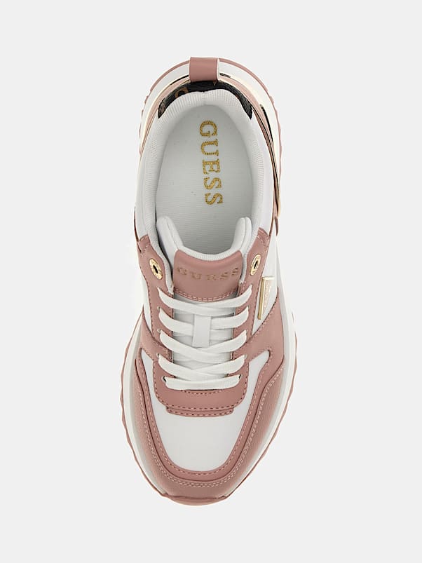 Guess Kynneth White/Pink Runner