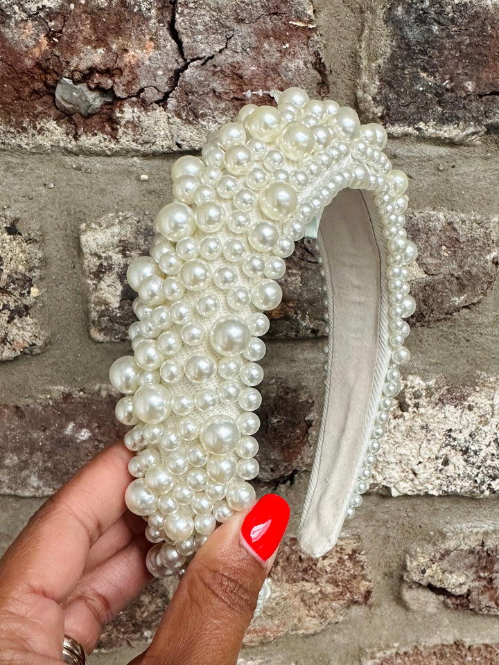 Jenny Glow Pearl Headband