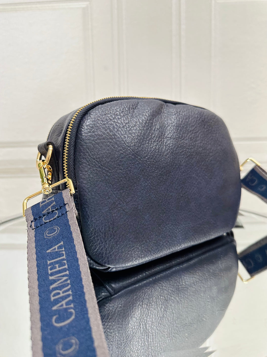 Carmela B.Tex Navy Crossbody 186109