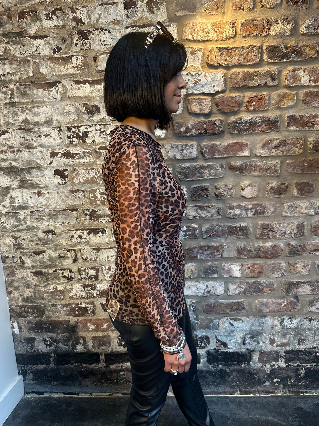 Fluresk Lawrence Leopard Top