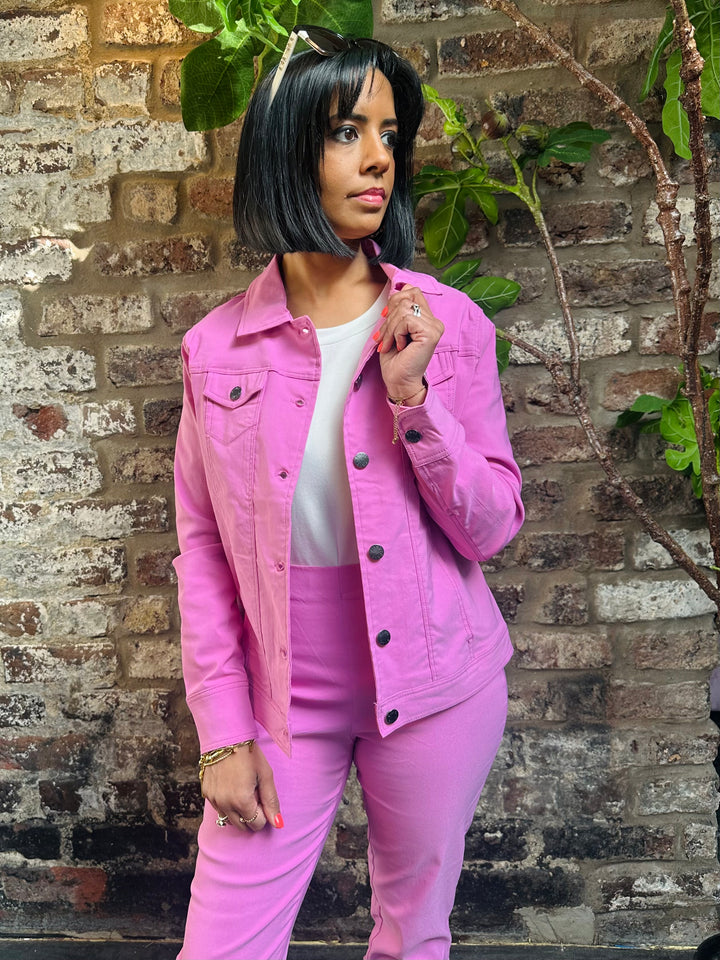 Pinns 565JK Mauve Bengaline Jacket