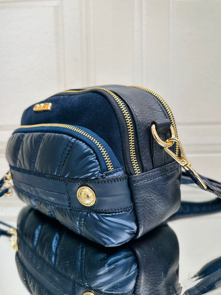 Carmela B.Tex Navy Crossbody 186109