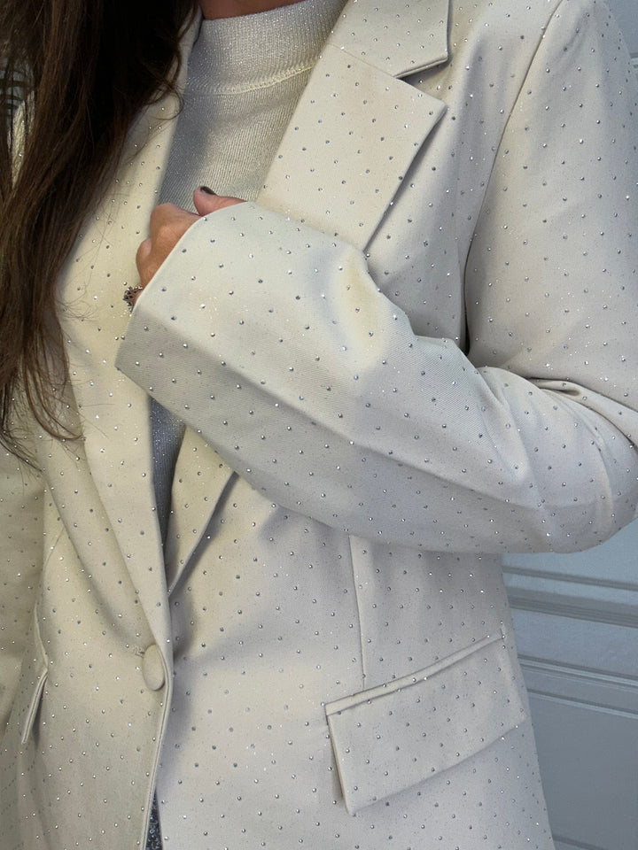 Kaffe KAbettany Gem Biscuit Blazer