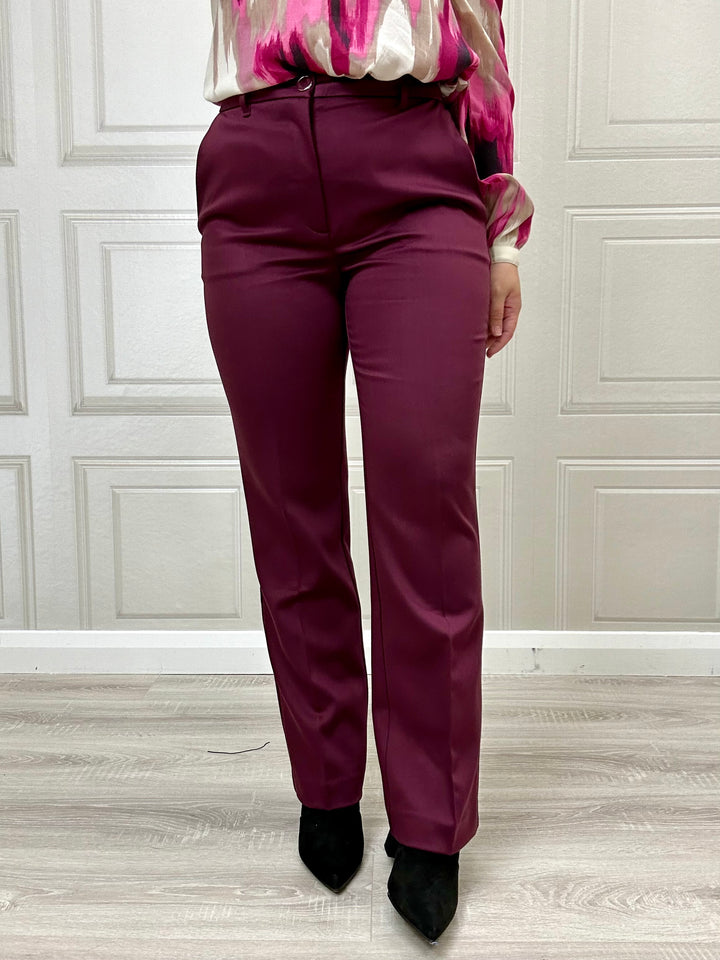 Guess Zoe Cavalry Plum Trousers