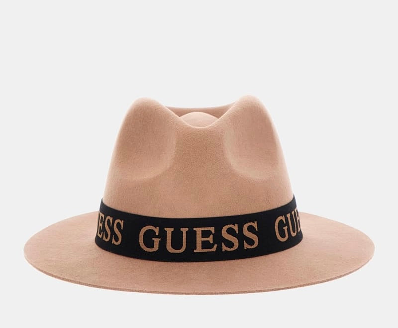 Guess Camel Fedora Hat