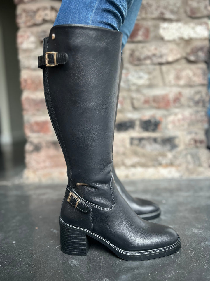 Patrizio Como Villandry Black Long Boot