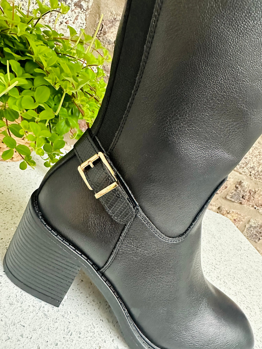 Patrizio Como Villandry Black Long Boot