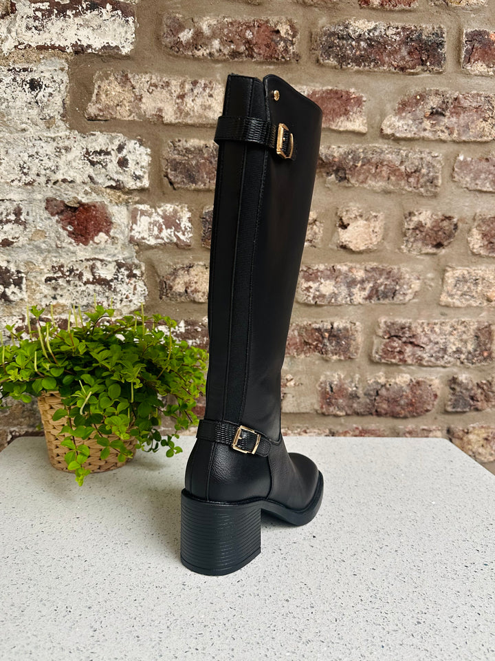 Patrizio Como Villandry Black Long Boot