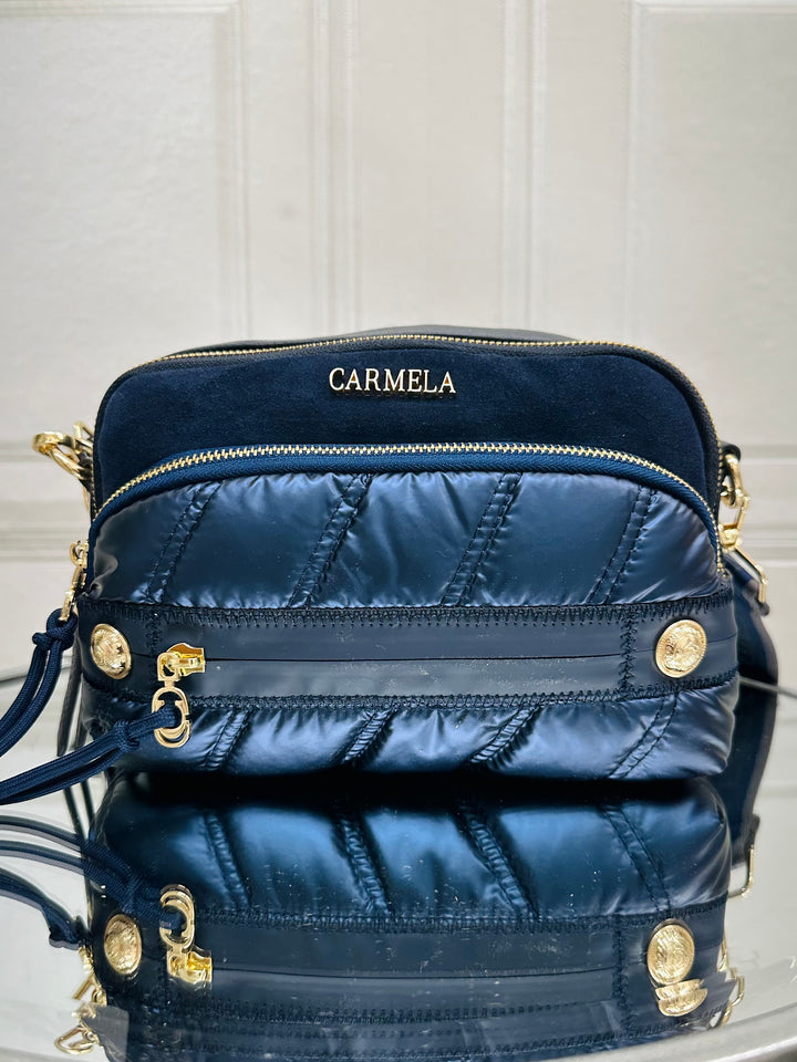 Carmela B.Tex Navy Crossbody 186109