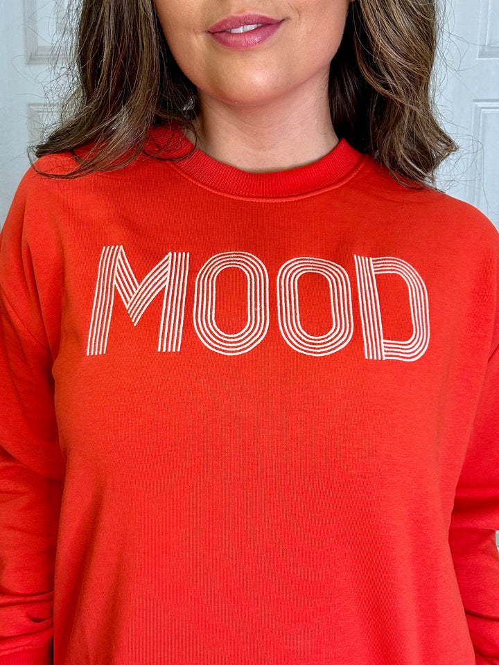 Kaffe Kamolly Flery Red Sweatshirt