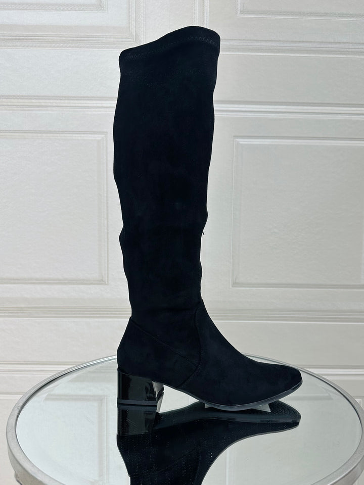 Patrizio Como Emmetton Suede Black Boot