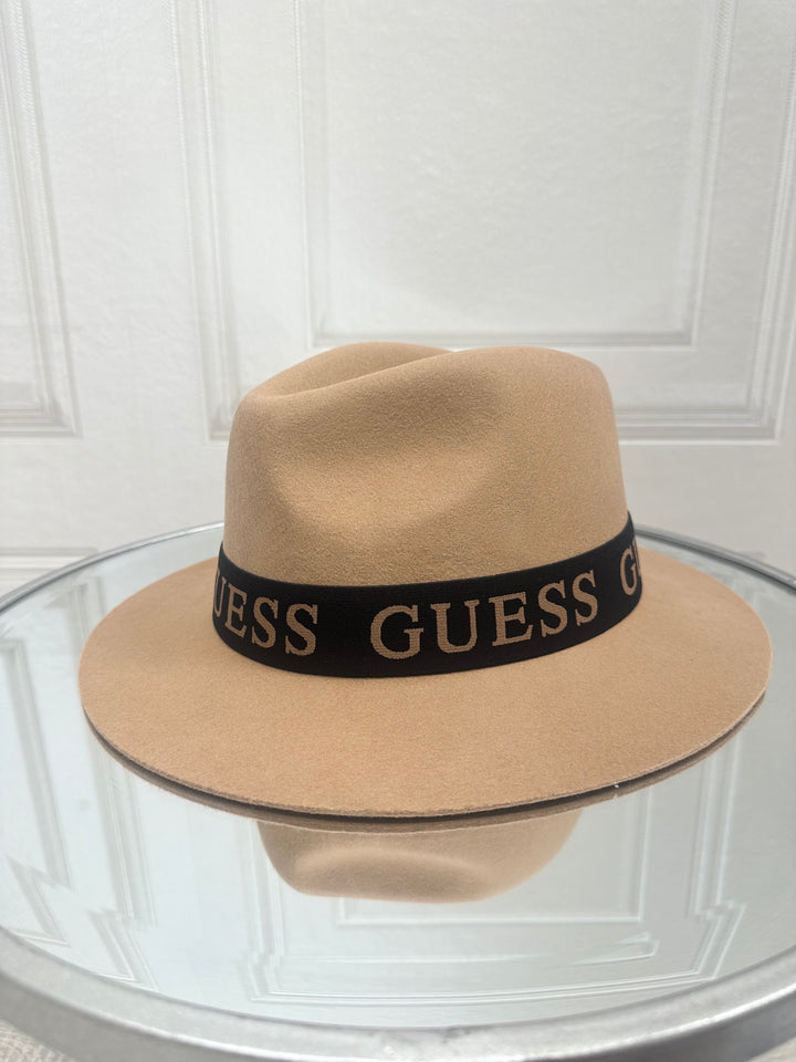 Guess Camel Fedora Hat