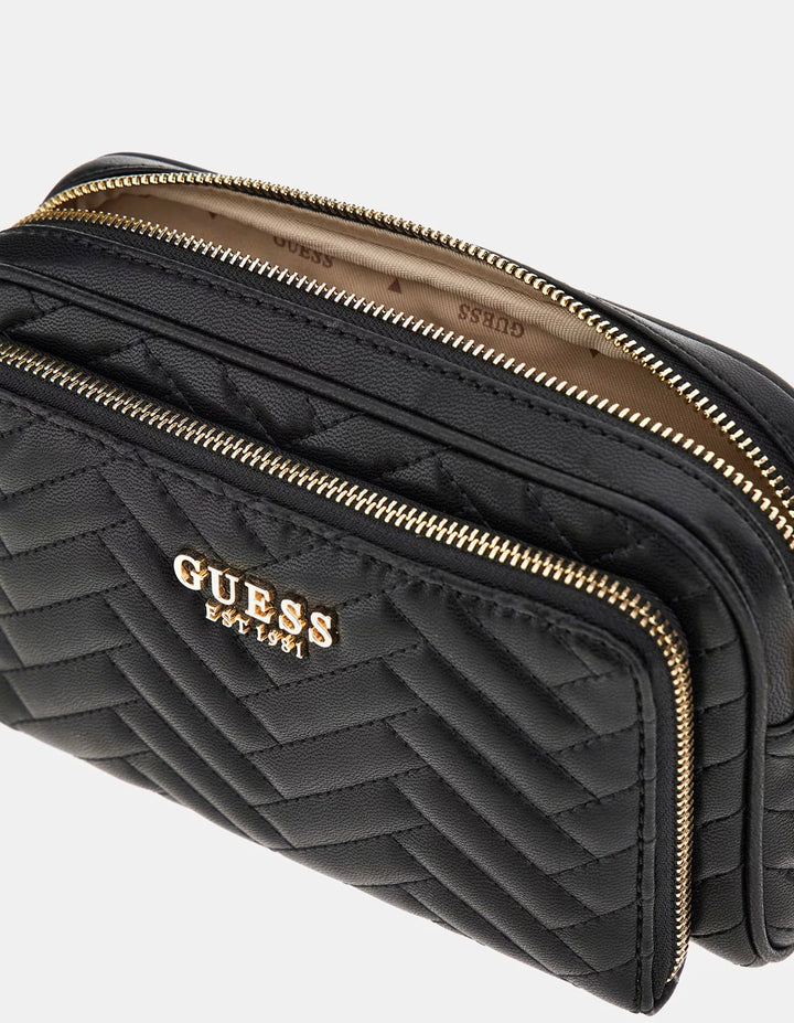 Guess Anning Camera Crossbody Black