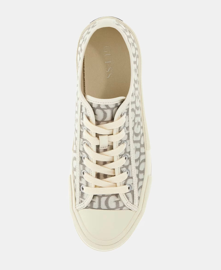 Guess Carey Grey Logo-Script Sneaker