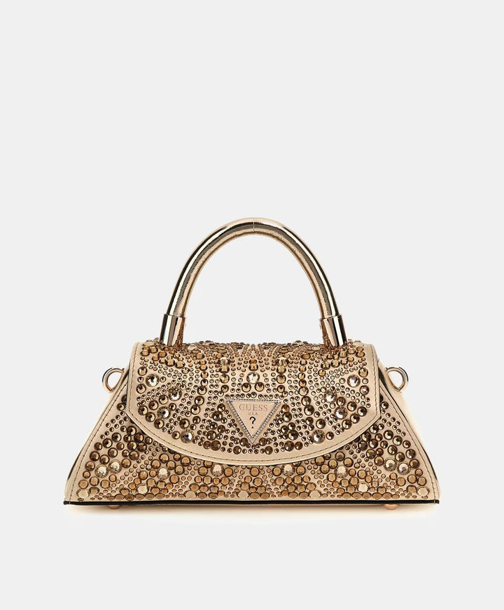 Guess Beauvoir Mini Gold Bag