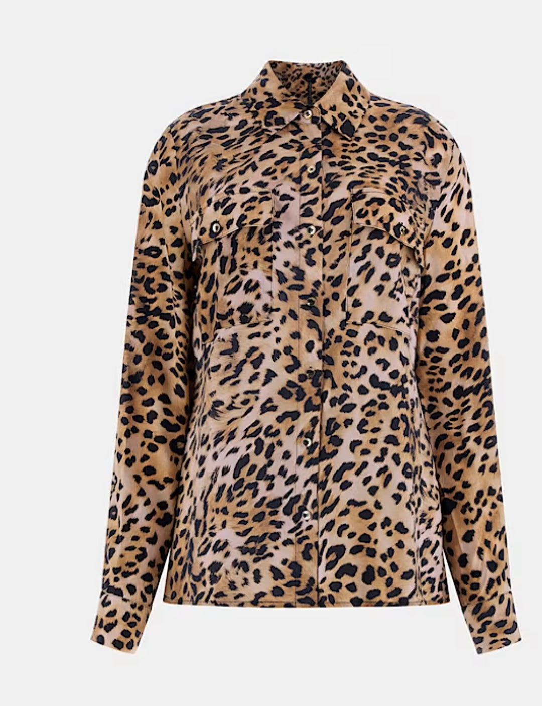 Guess Enora Leopard Print Blouse