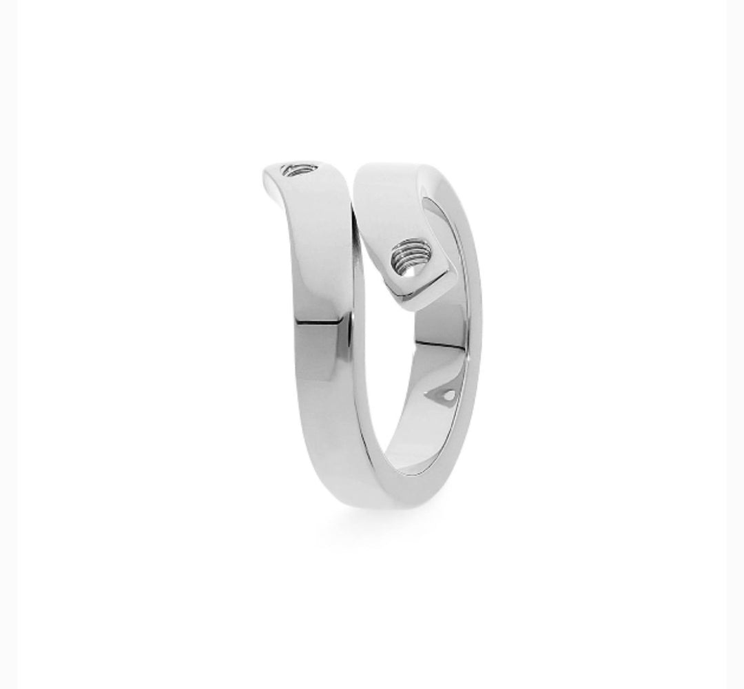 Qudo Velina Interchangeable Ring Silver