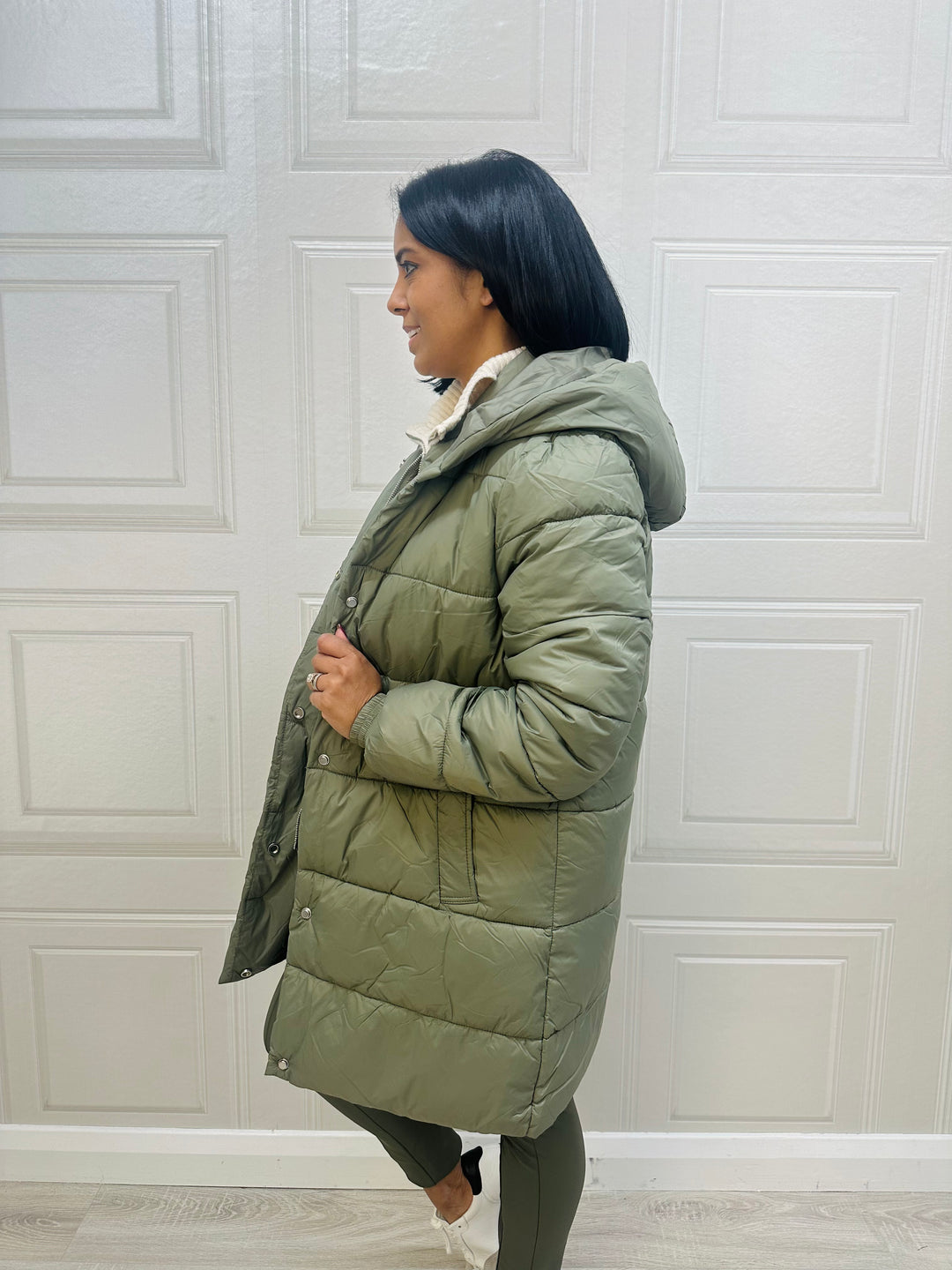 Tiffosi Ravina Ladylong Green Jacket