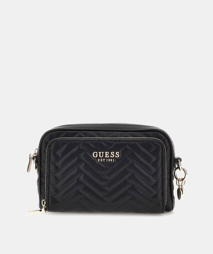 Guess Anning Camera Crossbody Black