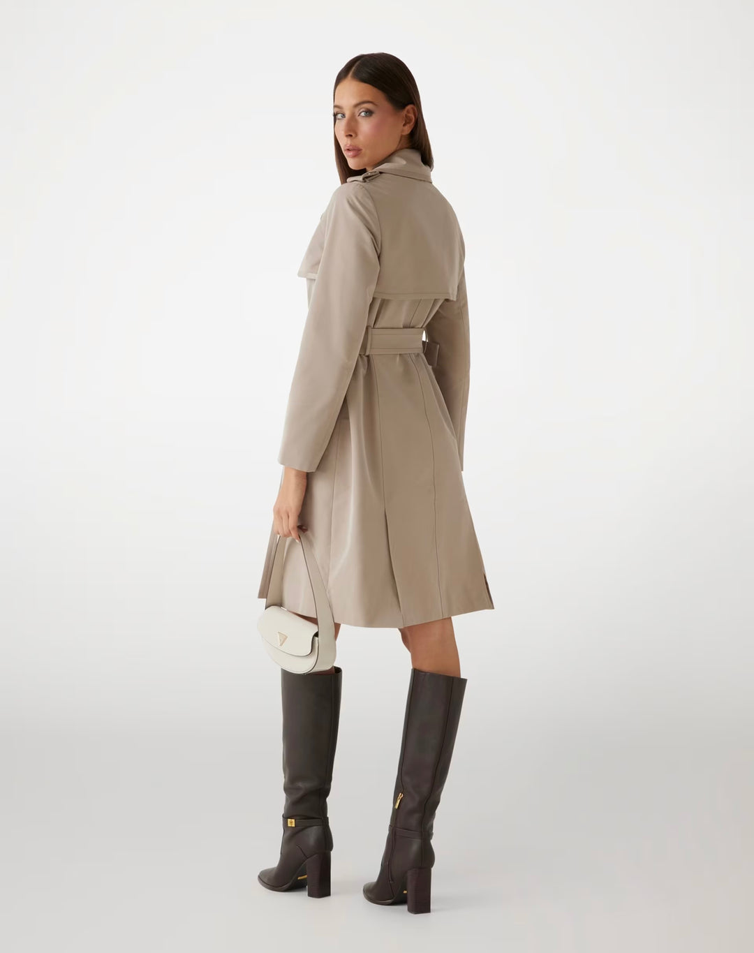 Guess Jenny Trench Coat Beige