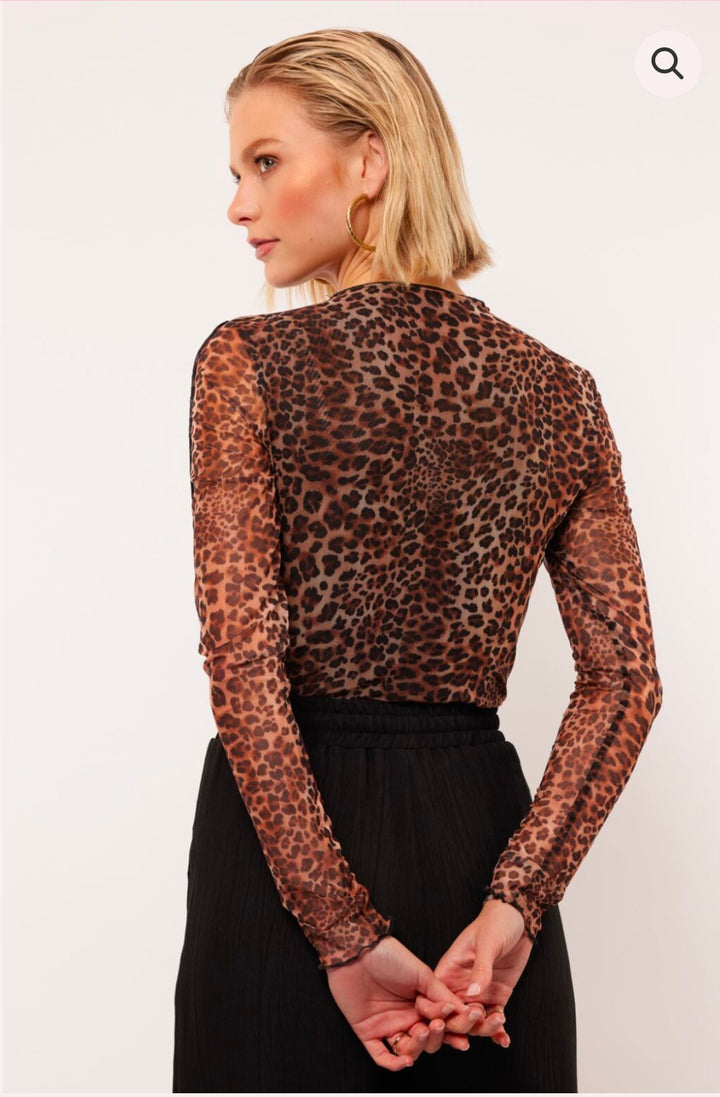 Fluresk Lawrence Leopard Top