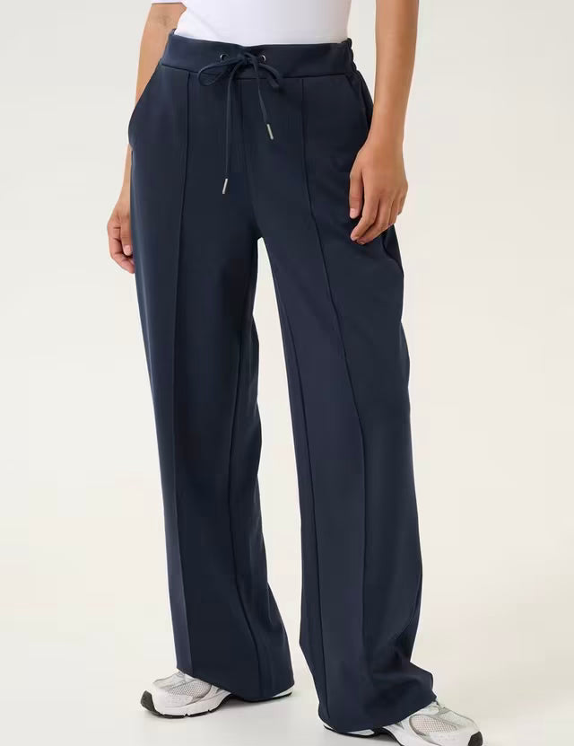 Kaffe KaJenny Midnight Marine Straight Trousers