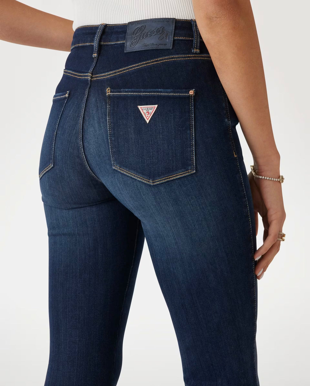 Guess 1981 SYMY Skinny High Dark Wash Jean