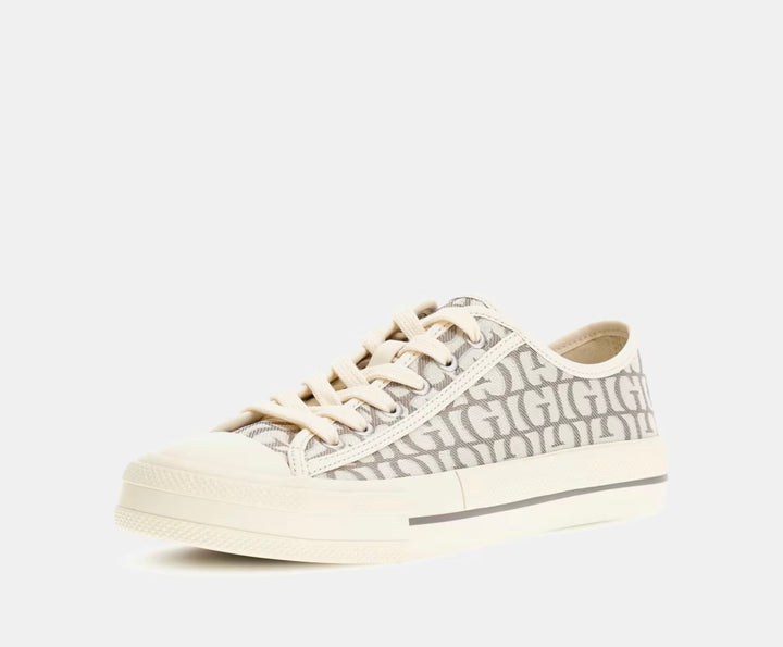 Guess Carey Grey Logo-Script Sneaker