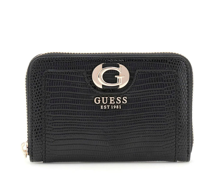 Guess Orlina Black Medium Zip Around