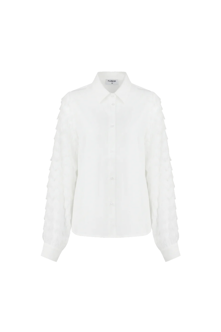 Fluresk Joly Off White Blouse