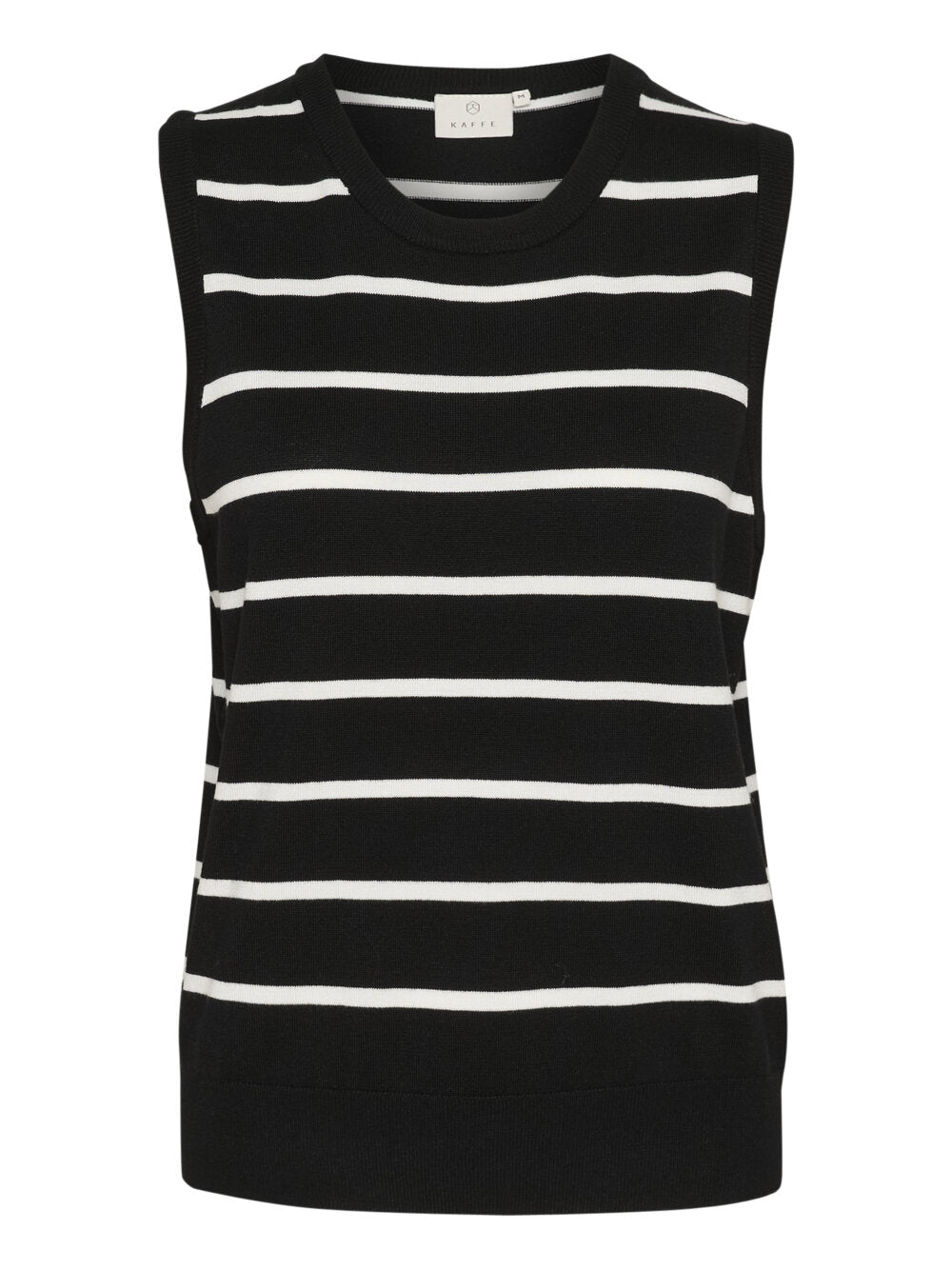 Kaffe KAlizza Black/Chalk Stripe Striped Slipover