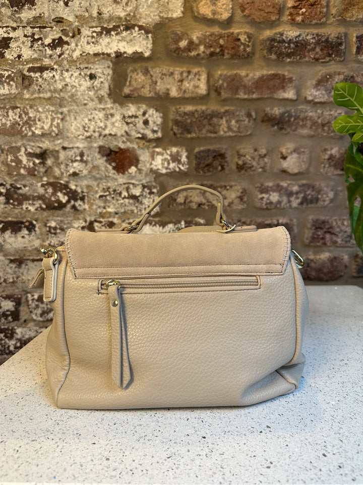 Carmela 186143 Beige Satchel