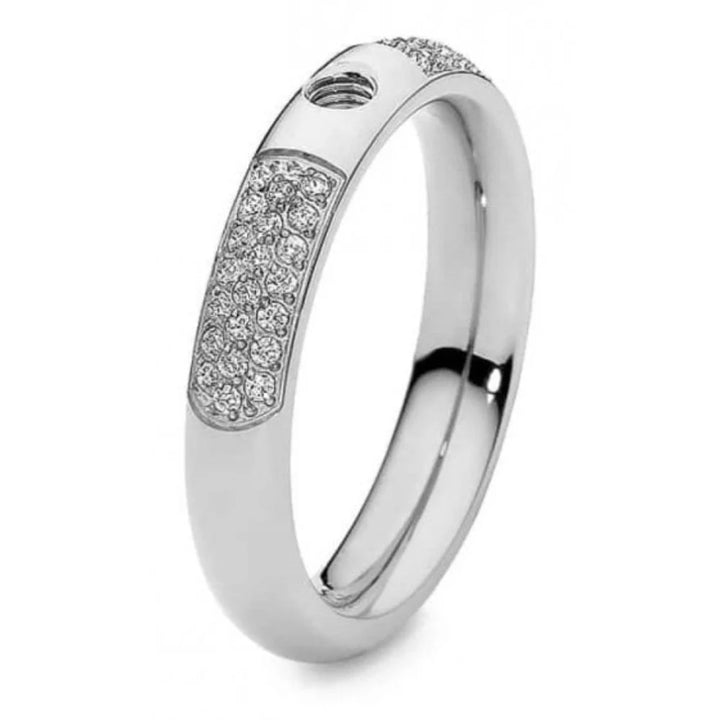 Qudo Deluxe Interchangeable Ring Silver