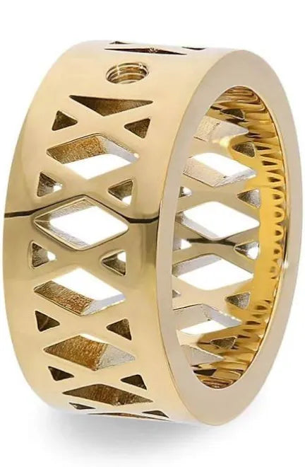 Qudo Basic Rogeno Interchangeable Ring Gold